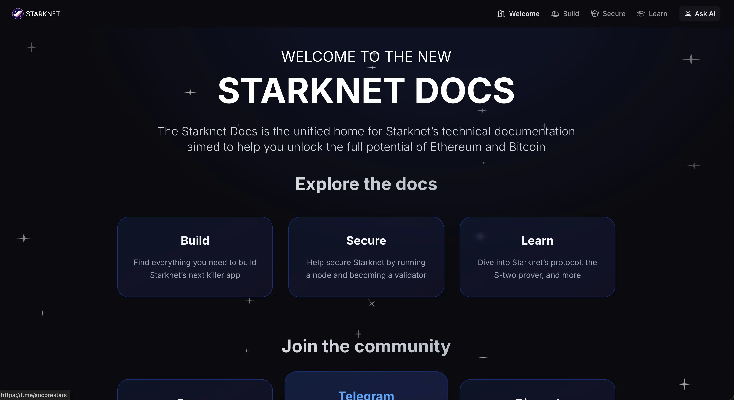 Starknet Docs